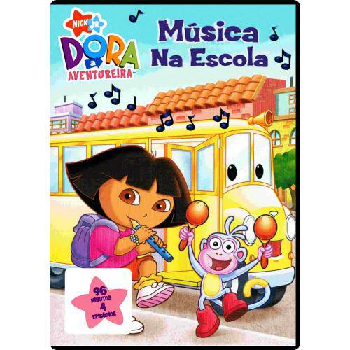Tamanhos, Medidas e Dimensões do produto DVD Dora a Aventureira - Música na Escola