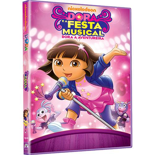 Tamanhos, Medidas e Dimensões do produto DVD - Dora e a Festa Musical - Dora a Aventureira