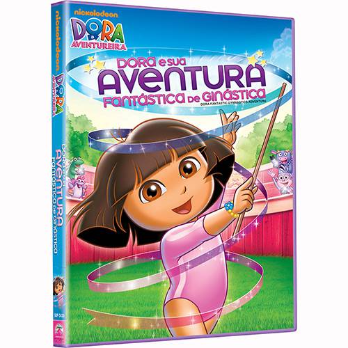 Tamanhos, Medidas e Dimensões do produto DVD Dora e Sua Aventura Fantástica de Ginástica