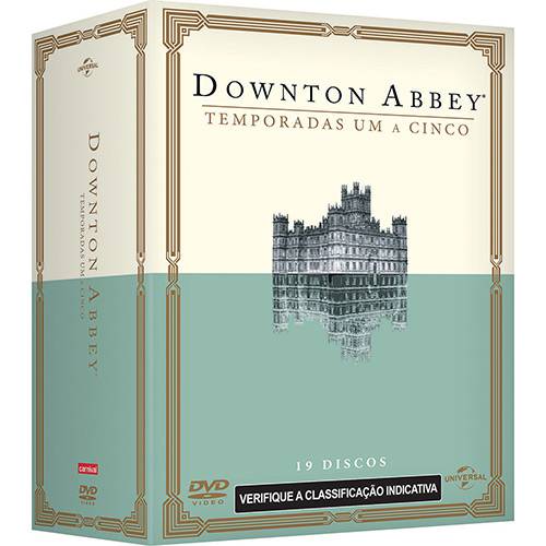 Tamanhos, Medidas e Dimensões do produto DVD - Downton Abbey - 1ª a 5ª Temporada