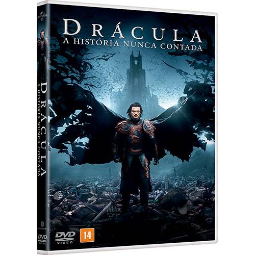 Tamanhos, Medidas e Dimensões do produto DVD - Drácula: a História Nunca Contada