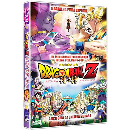 Tamanhos, Medidas e Dimensões do produto DVD - Dragon Ball Z - a Batalha dos Deuses
