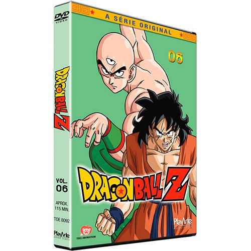 Tamanhos, Medidas e Dimensões do produto DVD - Dragon Ball Z - Volume 6