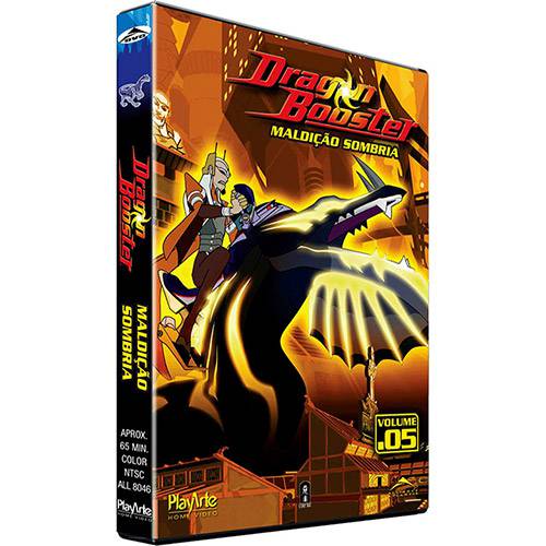 Tamanhos, Medidas e Dimensões do produto DVD - Dragon Booster: Maldição Sombria - Vol. 5