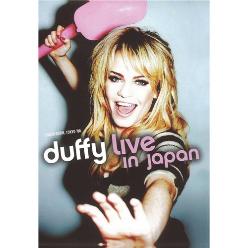 Tamanhos, Medidas e Dimensões do produto DVD Duffy - Liquid Room, Tokyo: Live In Japan 08