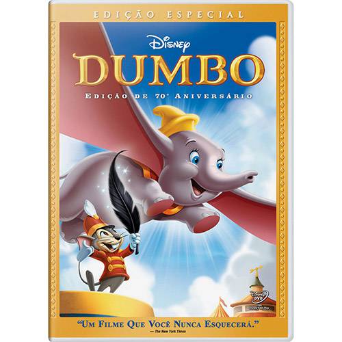 Tamanhos, Medidas e Dimensões do produto DVD Dumbo: Edição Especial de 70º Aniversário