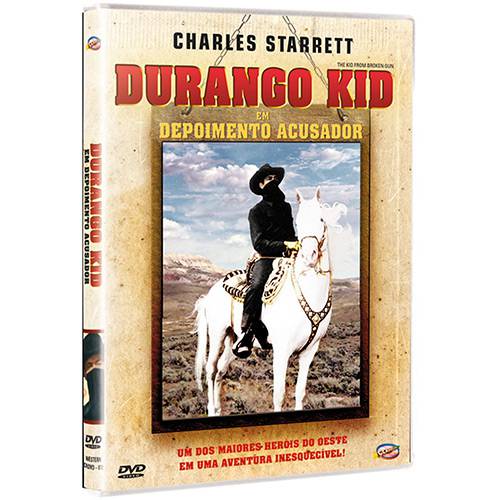Tamanhos, Medidas e Dimensões do produto DVD - Durango Kid em Depoimento Acusador