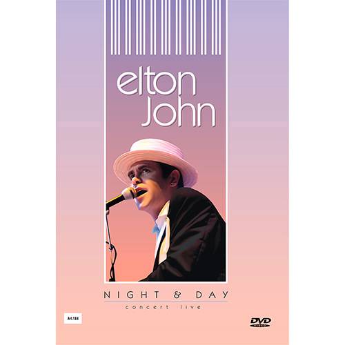 Tamanhos, Medidas e Dimensões do produto DVD - DVD - Elton John - Night & Day - Concert Live