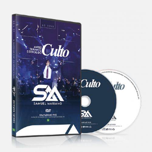 Tamanhos, Medidas e Dimensões do produto DVD e Cd Samuel Mariano Antes Durante e Depois do Culto