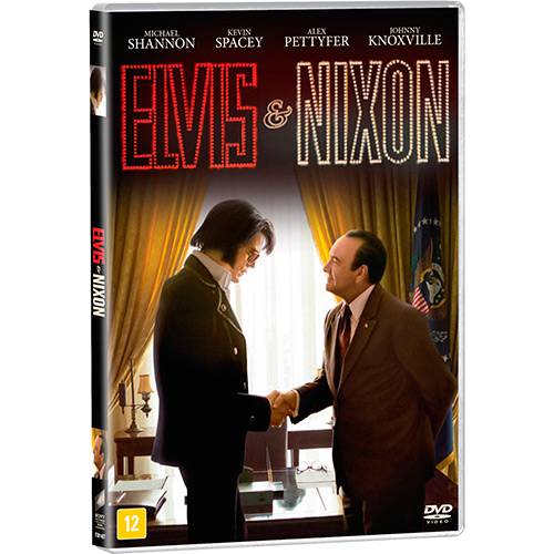 Tamanhos, Medidas e Dimensões do produto DVD - Elvis & Nixon