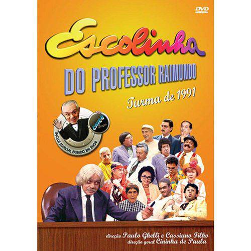 Tamanhos, Medidas e Dimensões do produto DVD Escolinha do Professor Raimundo - Turma de 1991