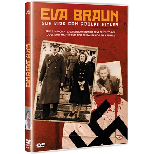Tamanhos, Medidas e Dimensões do produto DVD Eva Braun - Sua Vida com Adolph Hitler