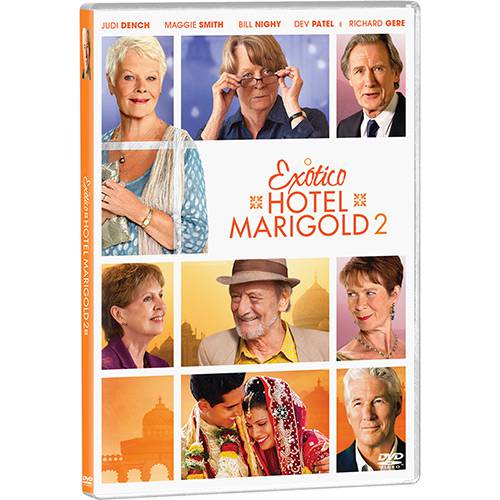 Tamanhos, Medidas e Dimensões do produto DVD - Exótico Hotel Marigold 2