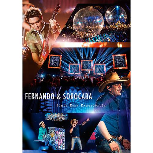 Tamanhos, Medidas e Dimensões do produto DVD - Fernando & Sorocaba - Sinta Essa Experiência
