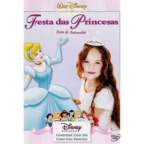 Tamanhos, Medidas e Dimensões do produto DVD Festa das Princesas Disney