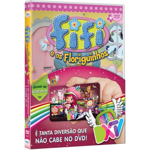 Tamanhos, Medidas e Dimensões do produto DVD Fifi e os Floriguinhos: uma Nova Pintura (DVD+Cartão)