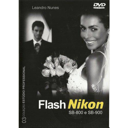 Tamanhos, Medidas e Dimensões do produto DVD- Flash Nikon - Aprenda com Usar Todo o Potencial do Seu Flash Nikon - SB-800 e SB-900