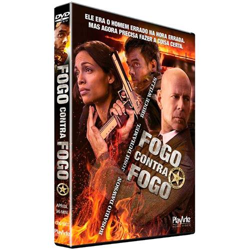 Tamanhos, Medidas e Dimensões do produto DVD - Fogo Contra Fogo
