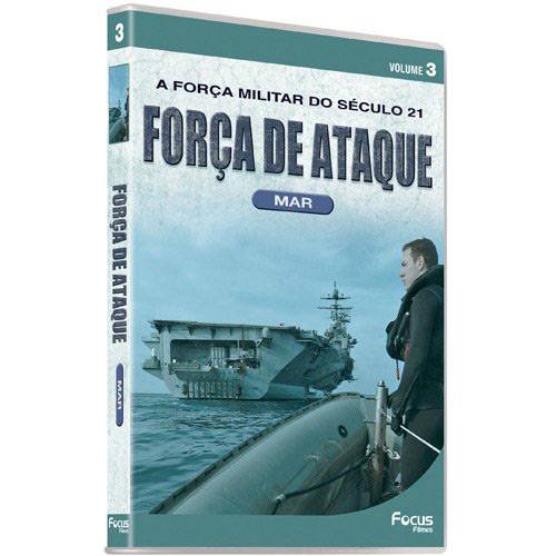 Tamanhos, Medidas e Dimensões do produto DVD Força de Ataque: Mar - Vol.3
