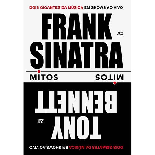 Tamanhos, Medidas e Dimensões do produto DVD - Frank Sinatra & Tony Bennett - Série Mitos - Dois Gigantes da Música em Shows ao Vivo (2 Discos)