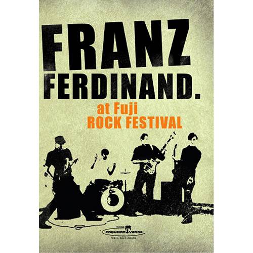 Tamanhos, Medidas e Dimensões do produto DVD Franz Ferdinand - At Fuji Rock Festival