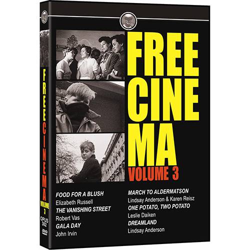 Tamanhos, Medidas e Dimensões do produto DVD - Free Cinema - Vol. III