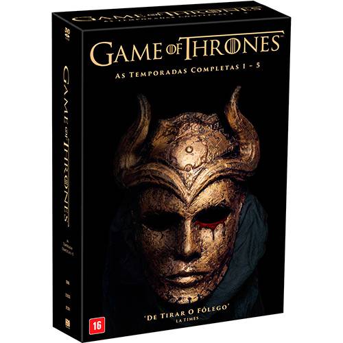 Tamanhos, Medidas e Dimensões do produto DVD - Game Of Thrones: as Temporadas Completas - 1-5