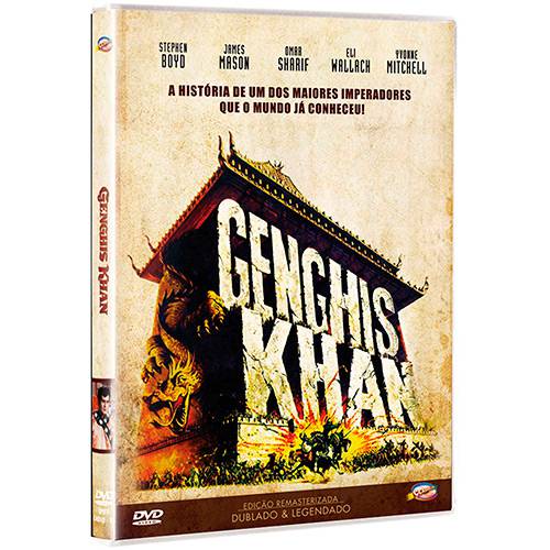 Tamanhos, Medidas e Dimensões do produto DVD - Genghis Khan: a História de um dos Maiores Imperadores que o Mundo já Conheceu