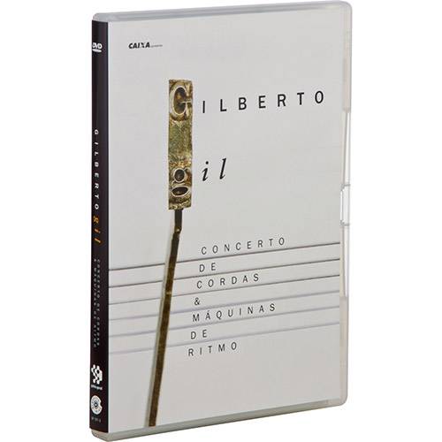 Tamanhos, Medidas e Dimensões do produto DVD Gilberto Gil: Concerto de Cordas e Máquinas de Ritmo