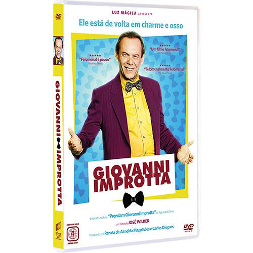 Tamanhos, Medidas e Dimensões do produto DVD - Giovanni Improtta