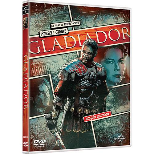 Tamanhos, Medidas e Dimensões do produto DVD - Gladiador
