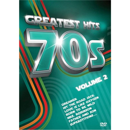 Tamanhos, Medidas e Dimensões do produto DVD Greatest Hits Anos 70 - Vol.2