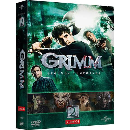 Tamanhos, Medidas e Dimensões do produto DVD - Grimm - 2ª Temporada (5 Discos)