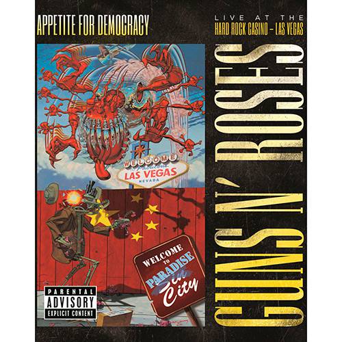 Tamanhos, Medidas e Dimensões do produto DVD - Guns N' Roses: Appetite For Democracy