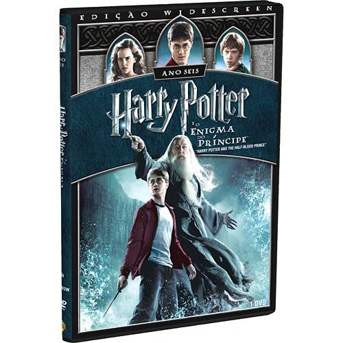 Tamanhos, Medidas e Dimensões do produto DVD Harry Potter e o Enigma do Príncipe - Edição Widescreen