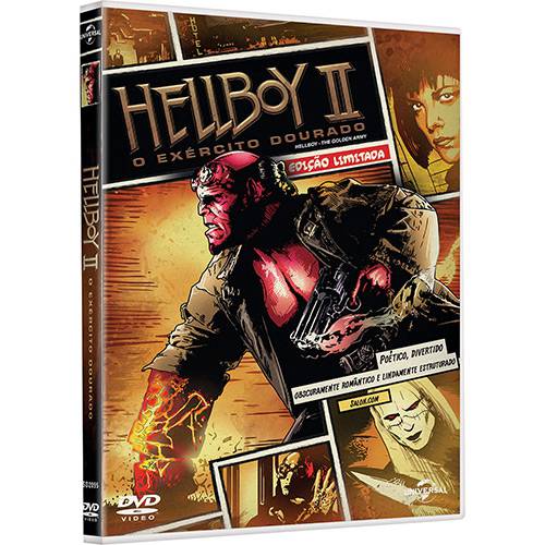 Tamanhos, Medidas e Dimensões do produto DVD Hellboy II - o Exército Dourado - Reel Heroes
