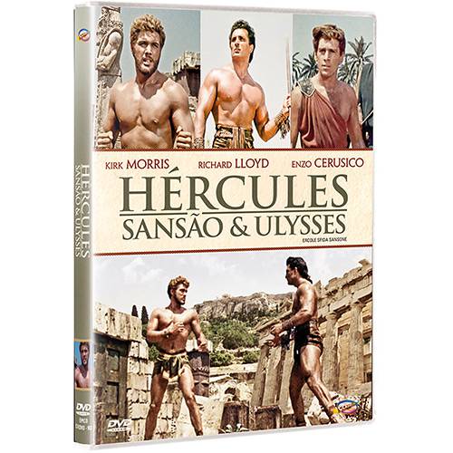 Tamanhos, Medidas e Dimensões do produto DVD - Hércules, Sansão e Ulysses