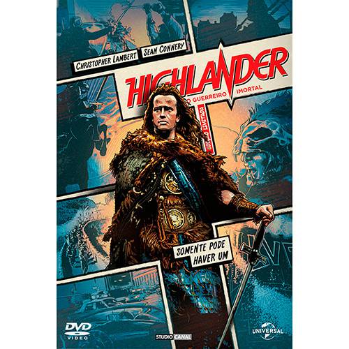 Tamanhos, Medidas e Dimensões do produto DVD - Highlander - o Guerreiro Imortal