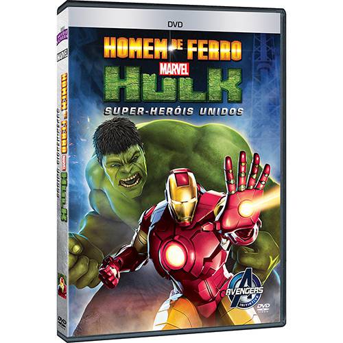 Tamanhos, Medidas e Dimensões do produto DVD - Homem de Ferro - Hulk: Super-Heróis Unidos