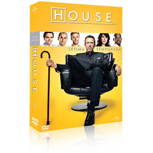 Tamanhos, Medidas e Dimensões do produto DVD House - 7ª Temporada Completa (6 Discos)