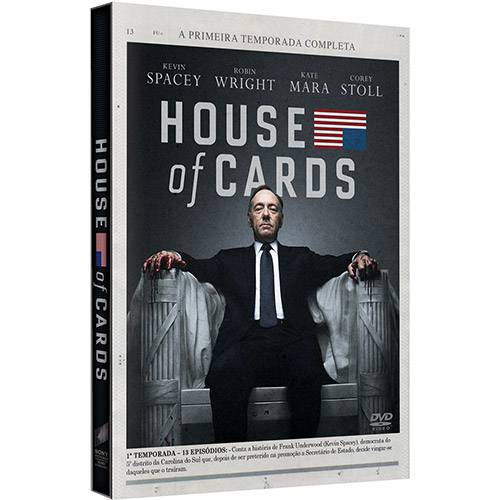Tamanhos, Medidas e Dimensões do produto DVD - House Of Cards - 1ª Temporada Completa (4 Discos)