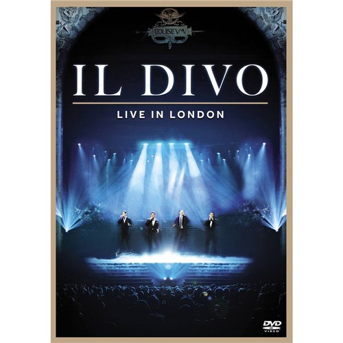 Tamanhos, Medidas e Dimensões do produto DVD IL Divo - Live In London