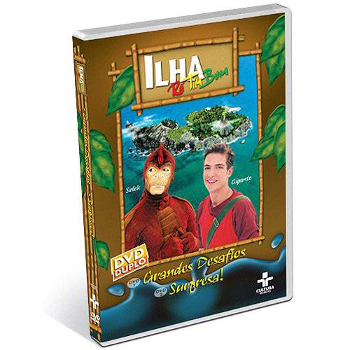 Tamanhos, Medidas e Dimensões do produto DVD Ilha Rá Tim Bum: Grandes Desafios / Surpresa! (Duplo)