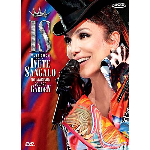 Tamanhos, Medidas e Dimensões do produto DVD Ivete Sangalo - Multishow - ao Vivo no Madison Square Garden