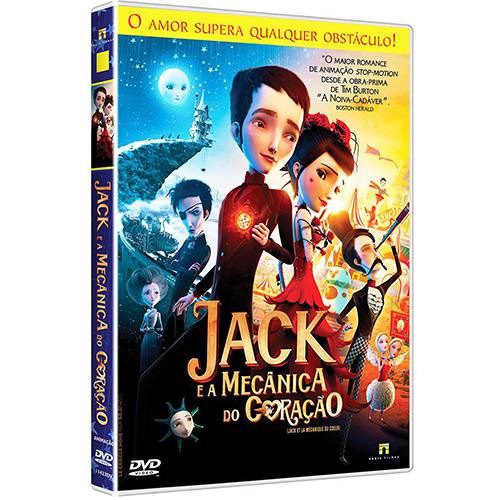 Tamanhos, Medidas e Dimensões do produto DVD - Jack e a Mecânica do Coração