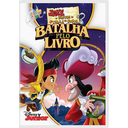 Tamanhos, Medidas e Dimensões do produto DVD - Jake e os Piratas da Terra do Nunca: Batalha Pelo Livro