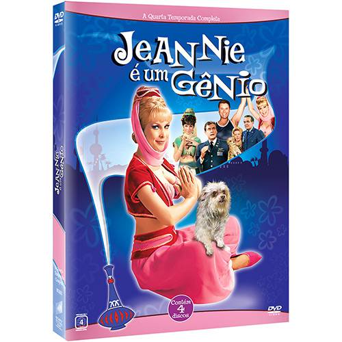 Tamanhos, Medidas e Dimensões do produto DVD Jeannie é um Gênio 4ª Temporada (4 DVDs)