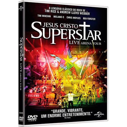 Tamanhos, Medidas e Dimensões do produto DVD - Jesus Cristo Superstar - Live Arena Tour