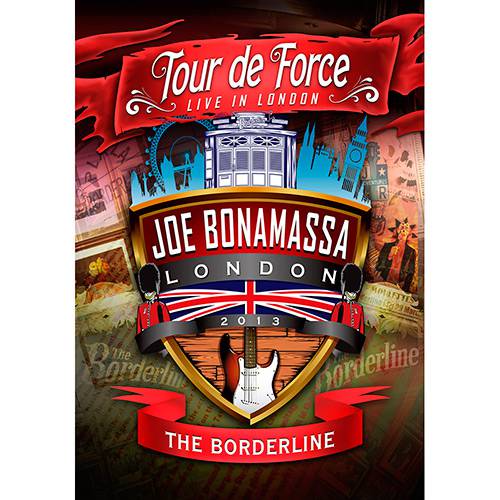 Tamanhos, Medidas e Dimensões do produto DVD - Joe Bonamassa - Tour de Force Live In London 2013 - The Borderline (Duplo)