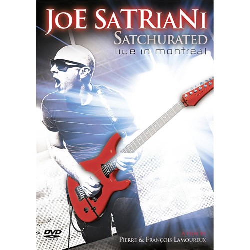 Tamanhos, Medidas e Dimensões do produto DVD Joe Satriani - Satchurated: Live In Montreal (Duplo)